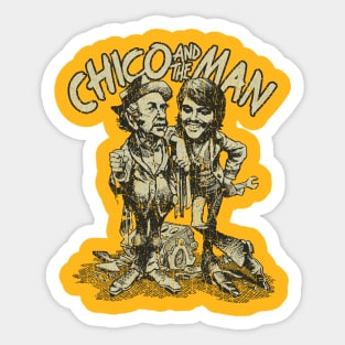 Chico and the Man 1974 Sticker